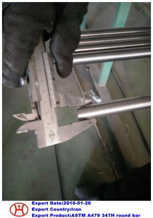 ASTM A479 347H apvali juosta