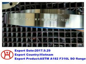 SS 316 L SO flanšas