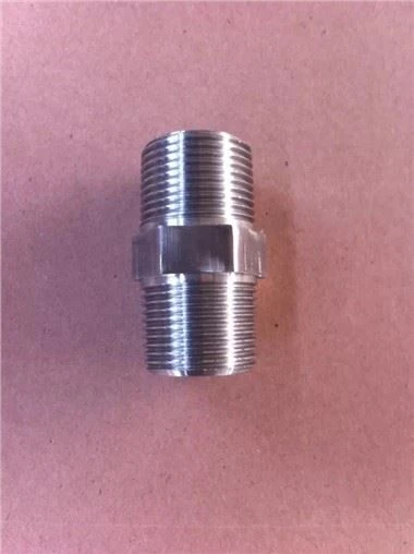 EN 1.4550, ASTM TYPE 347H / UNS S34709 kaltinis šešiakampis nipelis